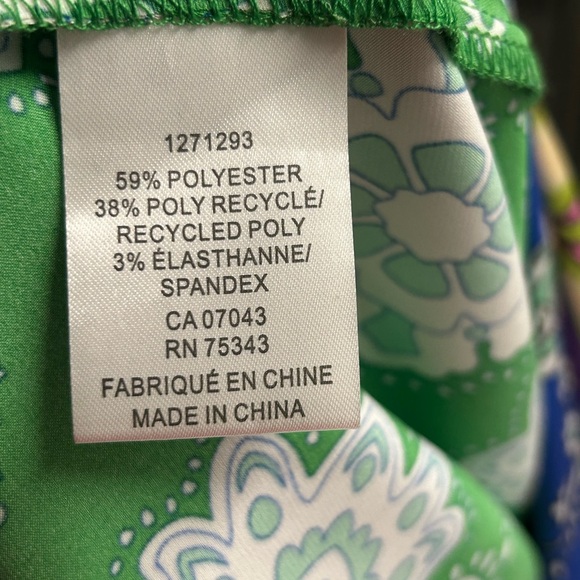 Bailey/44 Colorful Maxi Skirt Sz M Satin Knot Side Slit Coastal Tropical Floral - Picture 8 of 10